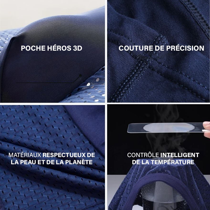 Boxers réinventés : un confort durable qui accompagne vos mouvements