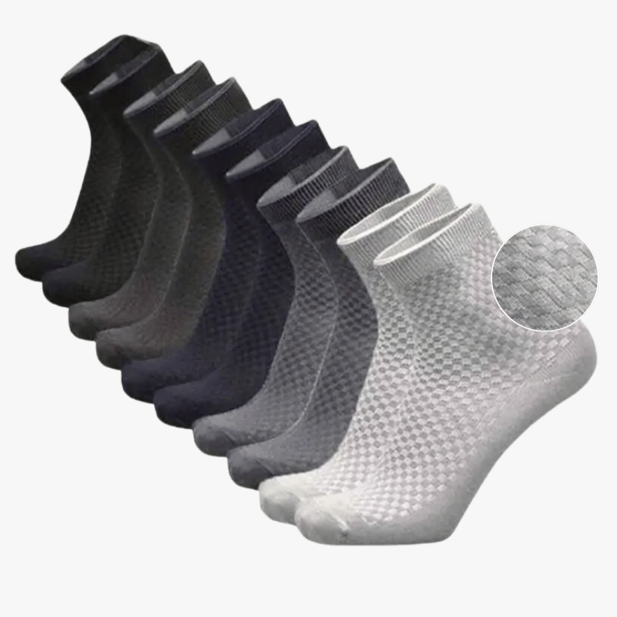 Chaussettes en fibre de Bamboo de qualité supérieure (achetez-en 5, obtenez-en 5 gratuites)