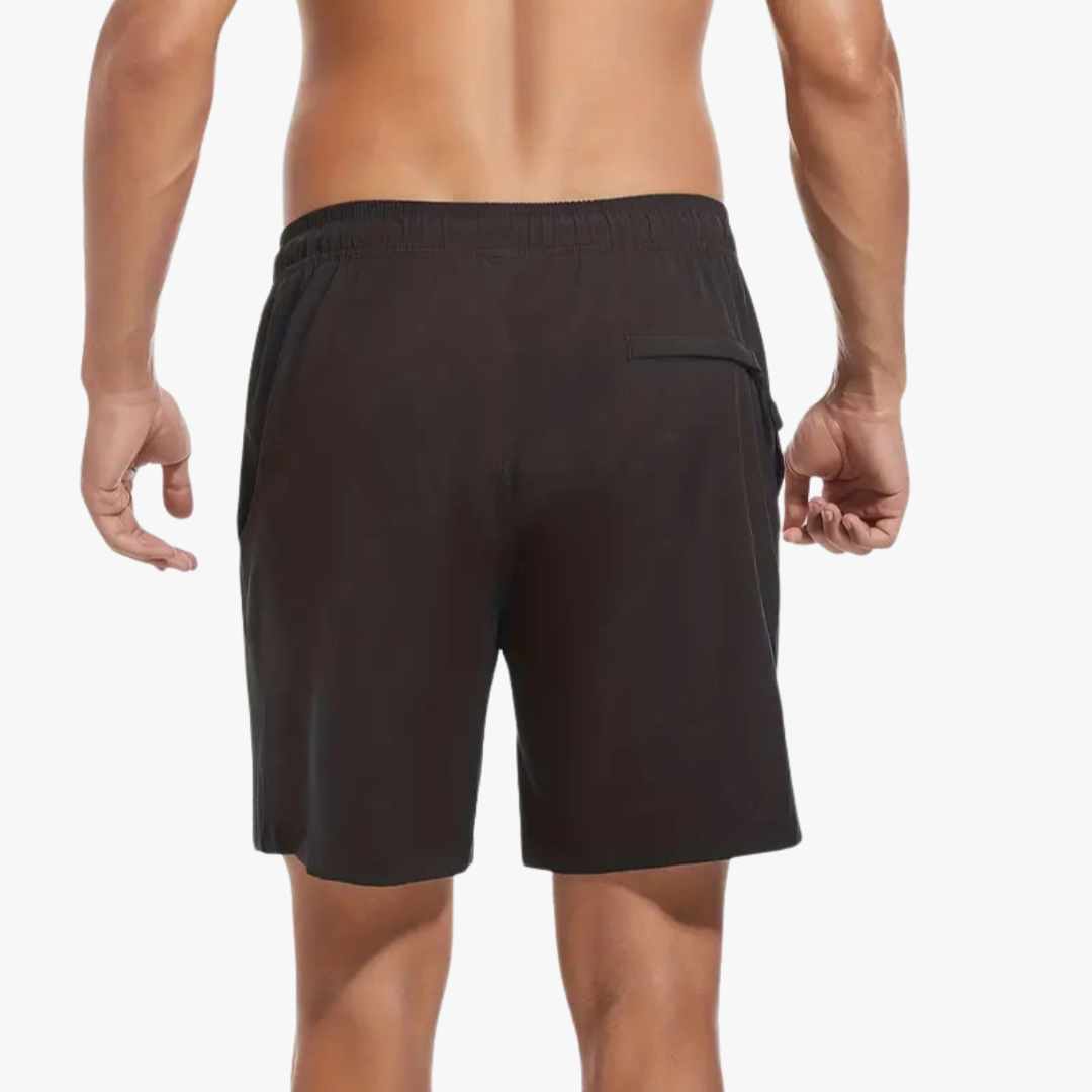 Boxhero Short de Bain 3-en-1 à Séchage Rapide avec Doublure de Compression