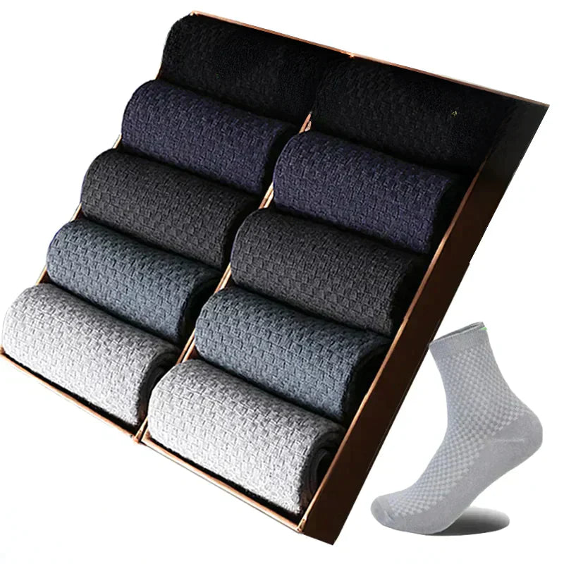 Chaussettes en fibre de Bamboo de qualité supérieure (achetez-en 5, obtenez-en 5 gratuites)